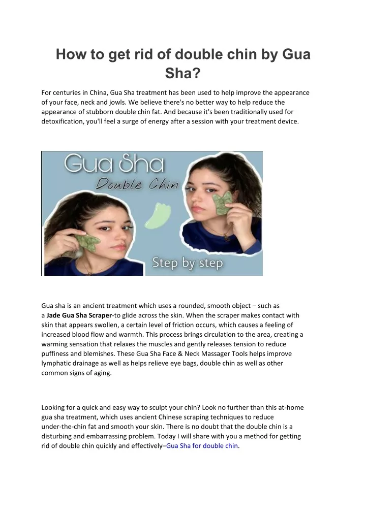 ppt-how-to-get-rid-of-double-chin-by-gua-sha-powerpoint-presentation