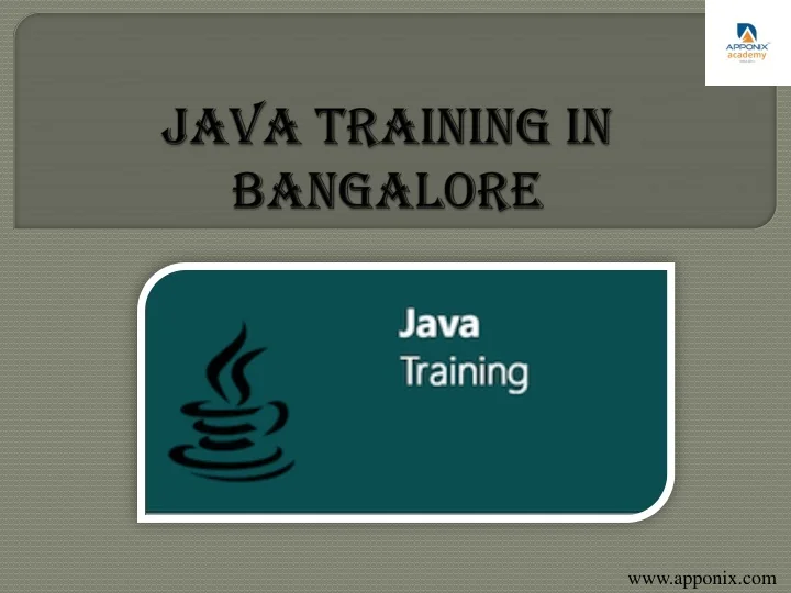 PPT - Java Training in Bangalore PowerPoint Presentation, free download ...