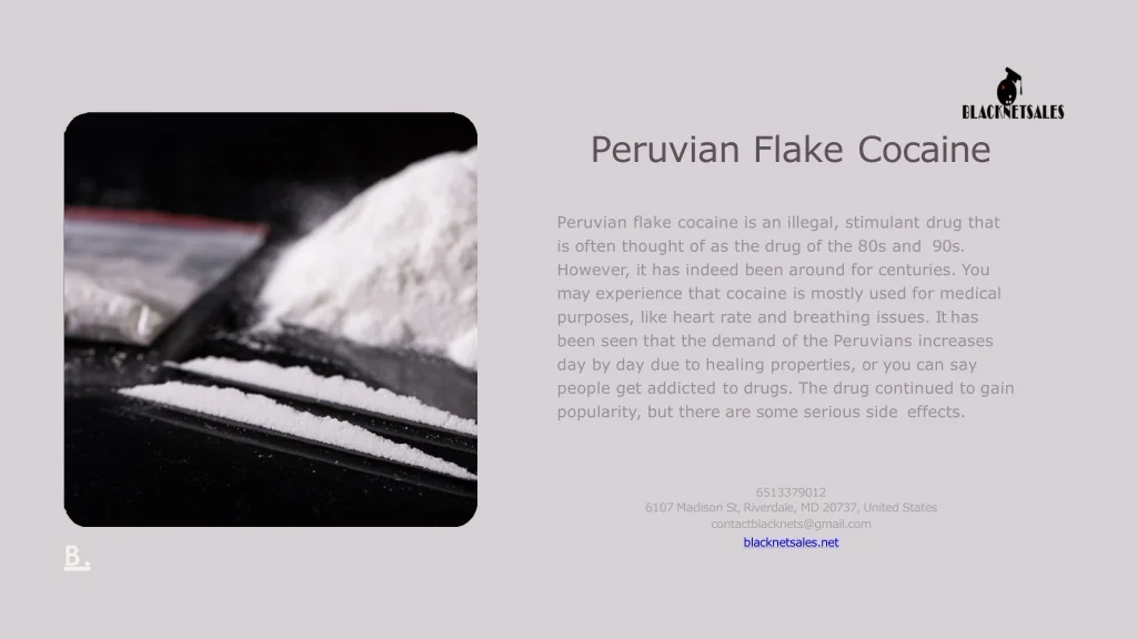 PPT - Buy Peruvian flake cocaine online PowerPoint Presentation, free ...