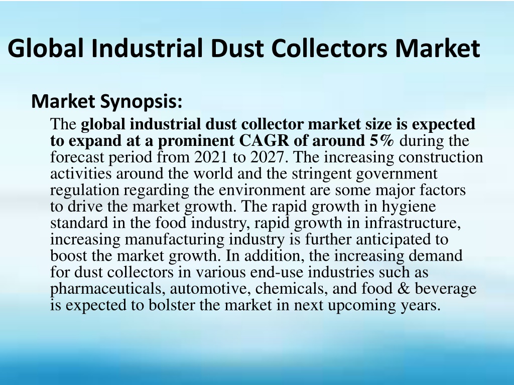 PPT - Global-Industrial-Dust-Collectors-Market PowerPoint Presentation ...