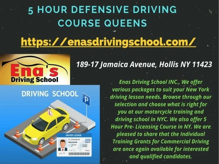 PPT 5 Hour Defensive Driving Course Queens PowerPoint Presentation