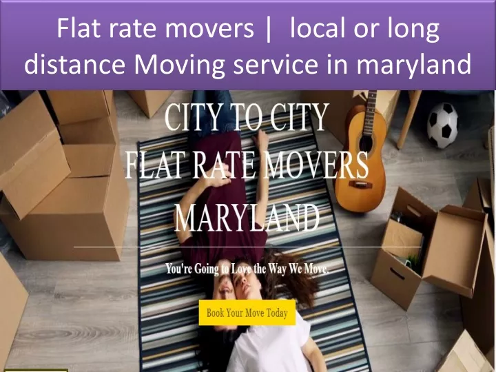 flat rate moving