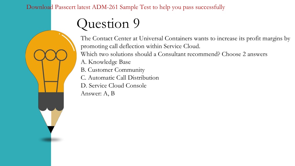 ADM-261 Latest Demo