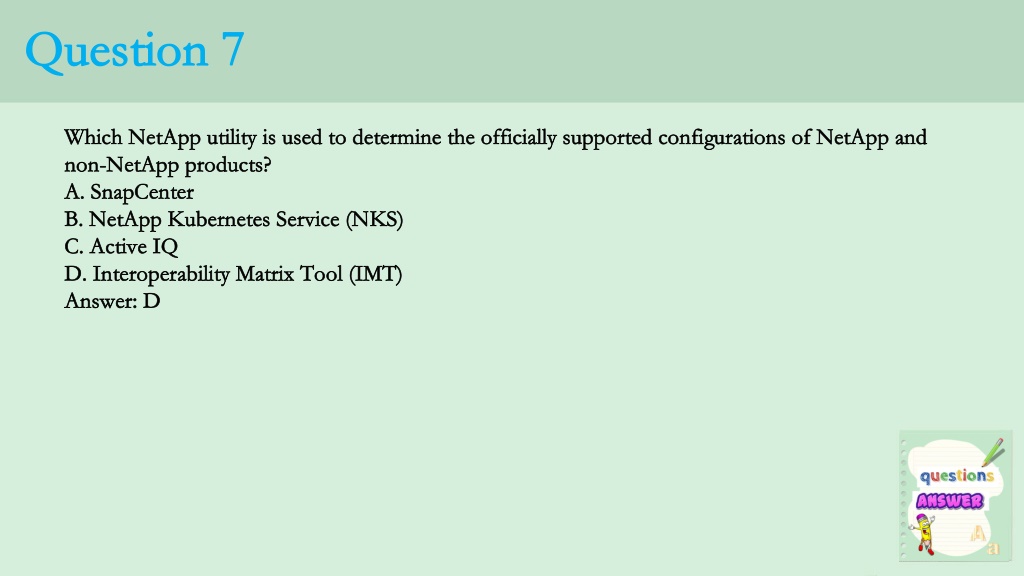 New NS0-003 Test Materials