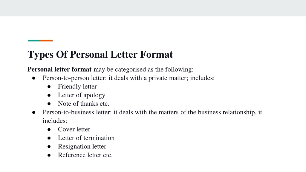 PPT - Personal Letter Format_ All You Need To Know PowerPoint ...