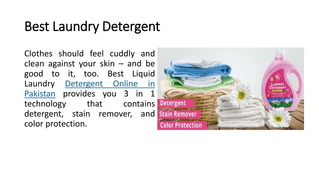 PPT WBM Home Best Liquid Laundry Detergent Online in Pakistan PowerPoint Presentation ID