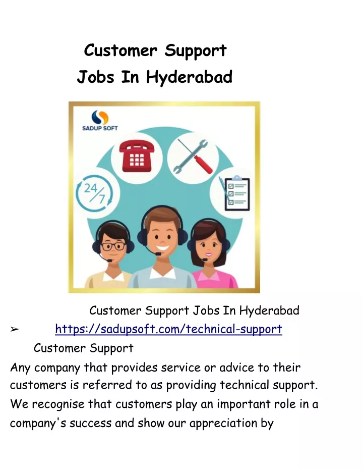 ppt-customer-support-jobs-in-hyderabad-powerpoint-presentation-free