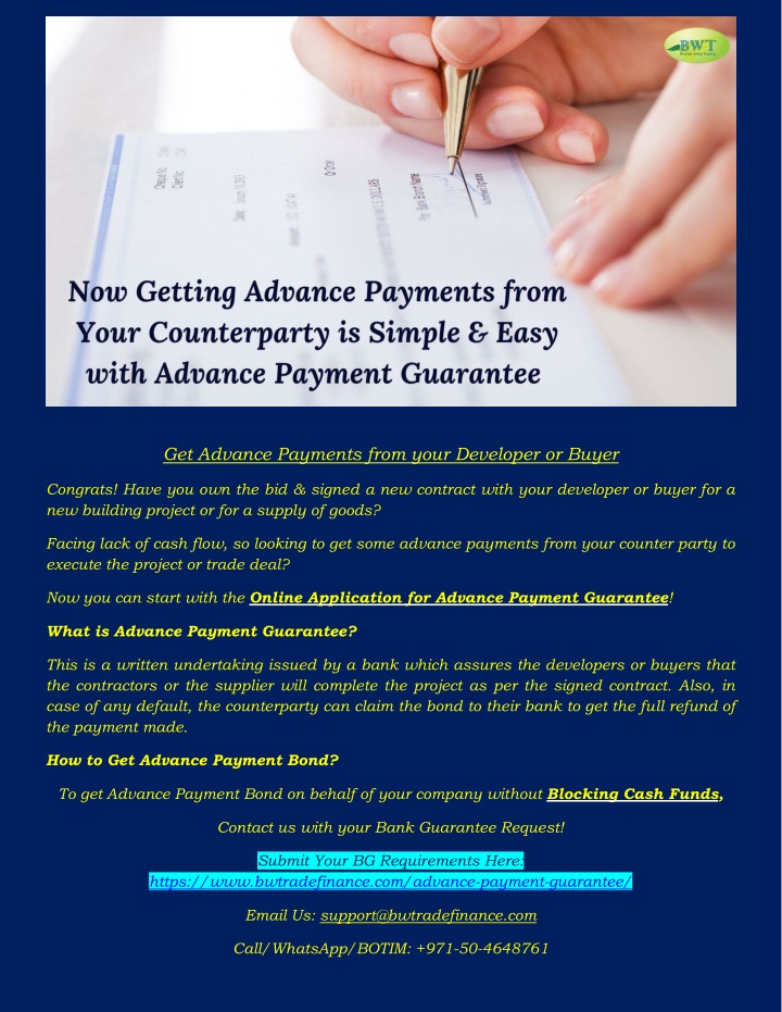 ppt-advance-payment-guarantee-how-to-get-payment-bond-powerpoint