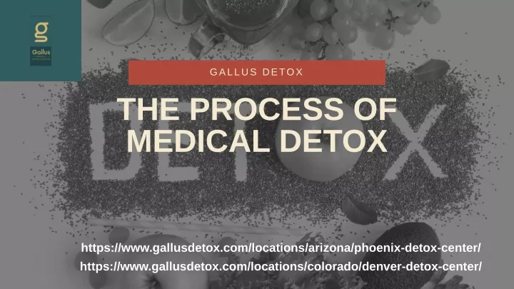 Ppt The Process Of Medical Detox Powerpoint Presentation Free