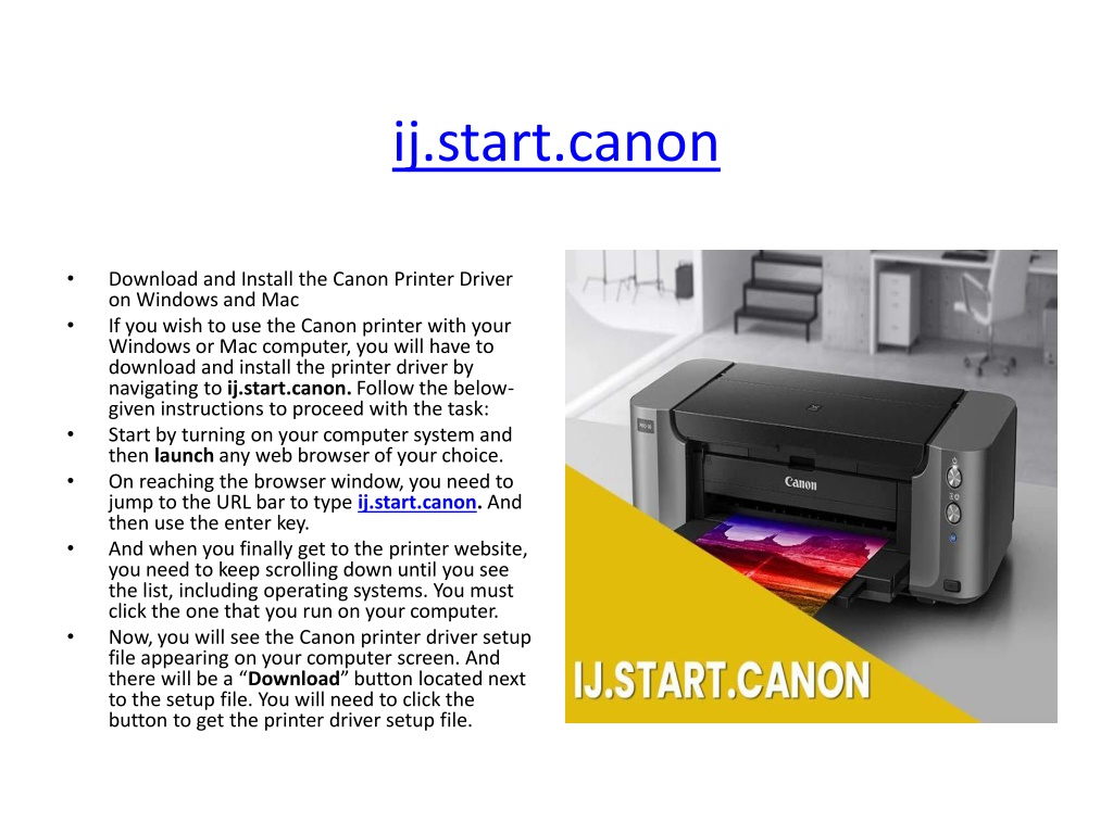 Ij start. IJ.start.Canon.