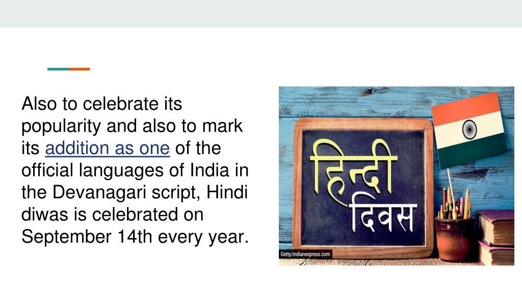 presentation on hindi diwas