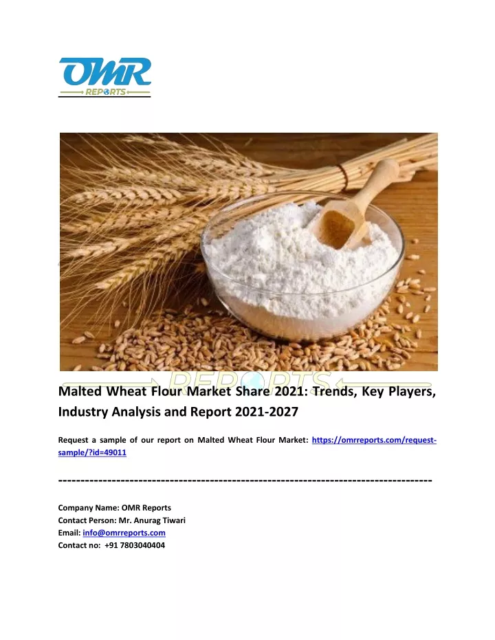 PPT - Malted Wheat Flour Market: Analysis Report, Share, Trends And ...