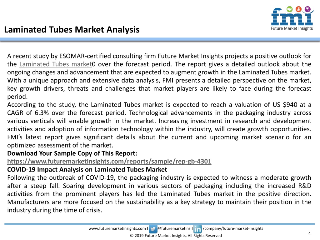 Ppt - Laminated Tubes Market Powerpoint Presentation, Free Download 