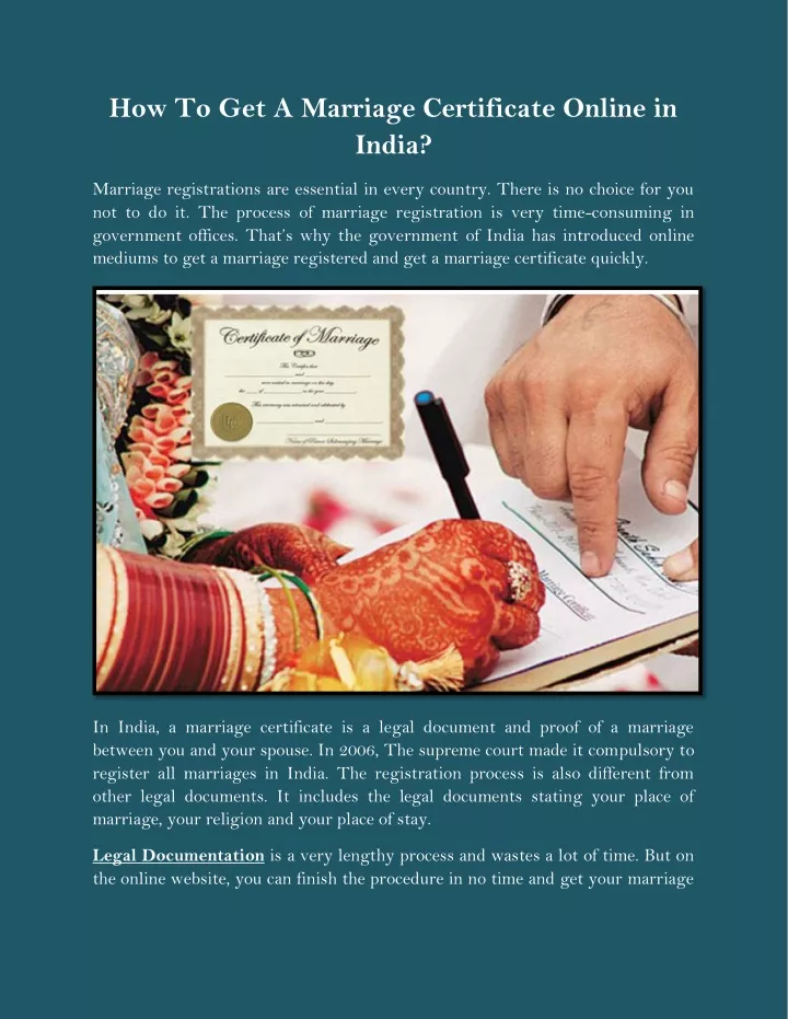 ppt-how-to-get-a-marriage-certificate-online-in-india-powerpoint