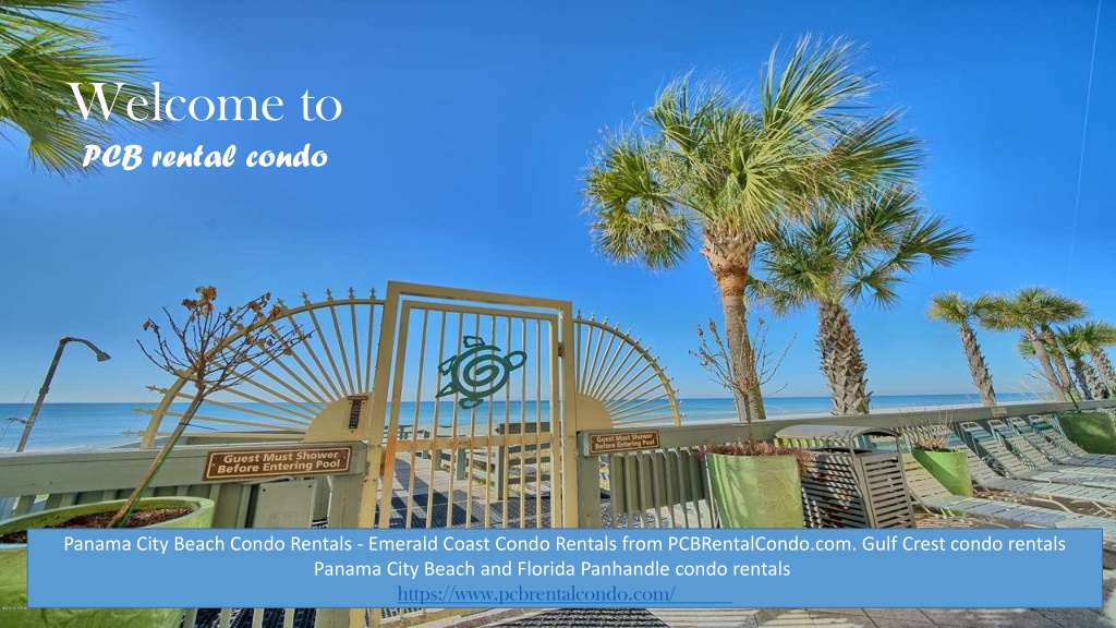 PPT - Emerald coast condo rentals PowerPoint Presentation, free ...