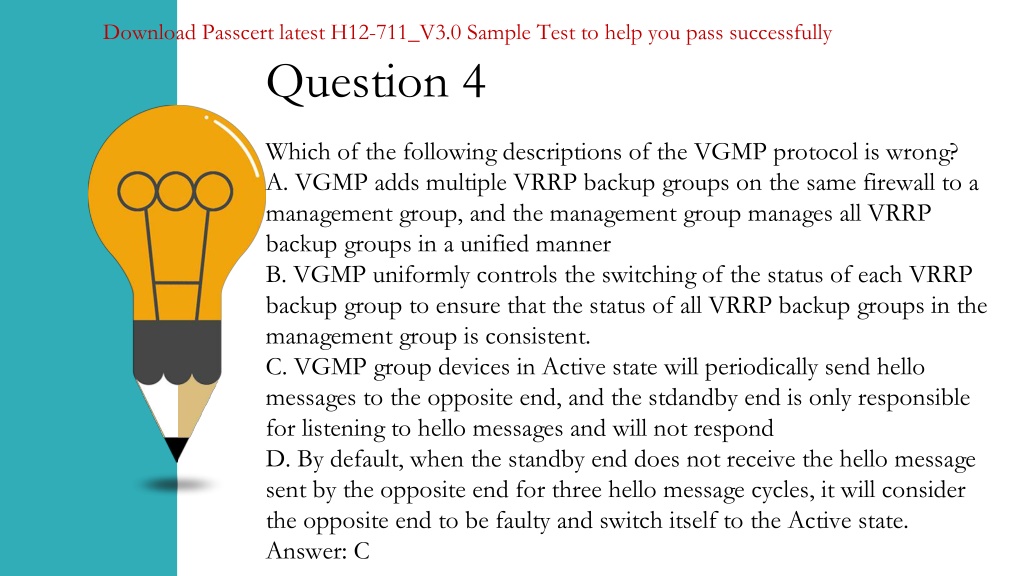 H12-111_V3.0 Latest Test Question