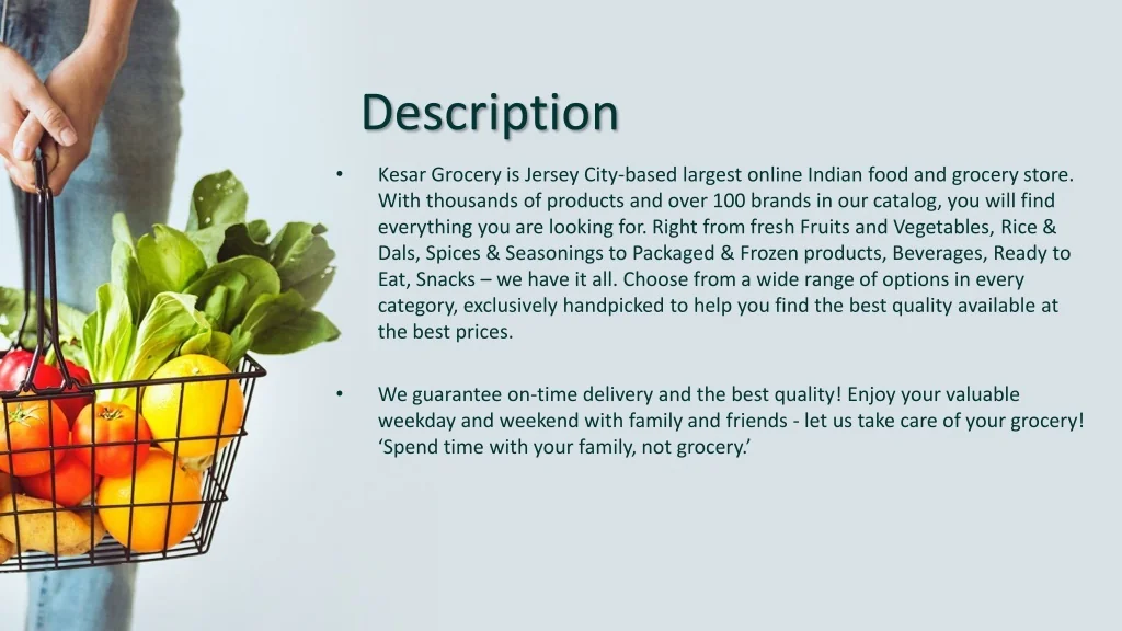 PPT - Online Indian Grocery Delivery Services PowerPoint Presentation ...