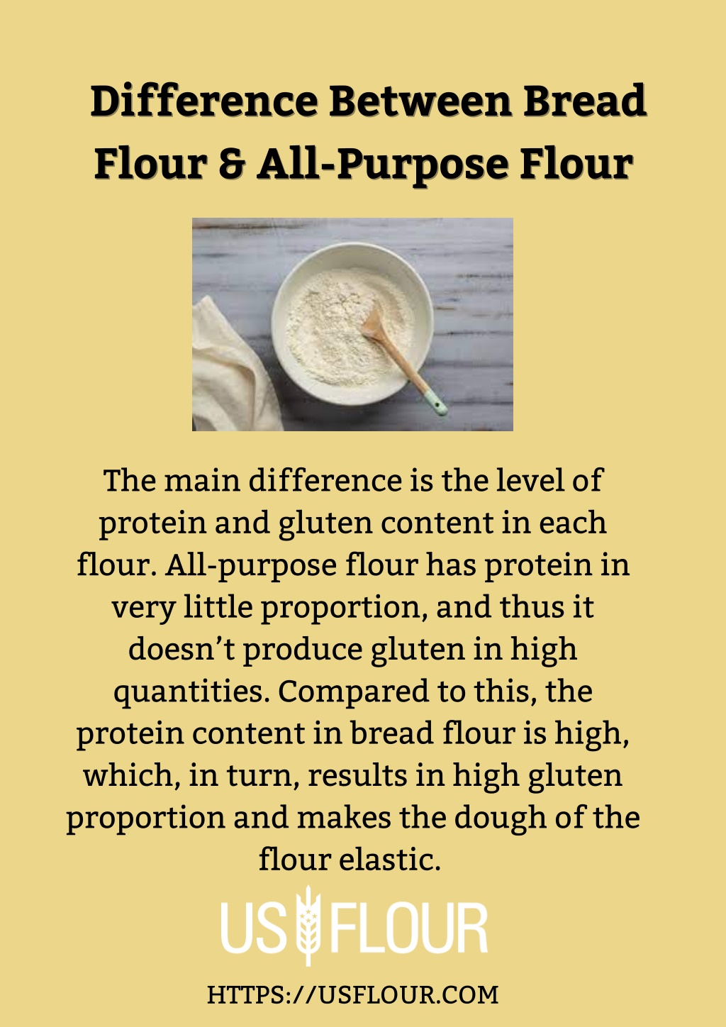 PPT - Difference Between Bread Flour Vs. All-Purpose Flour PowerPoint ...