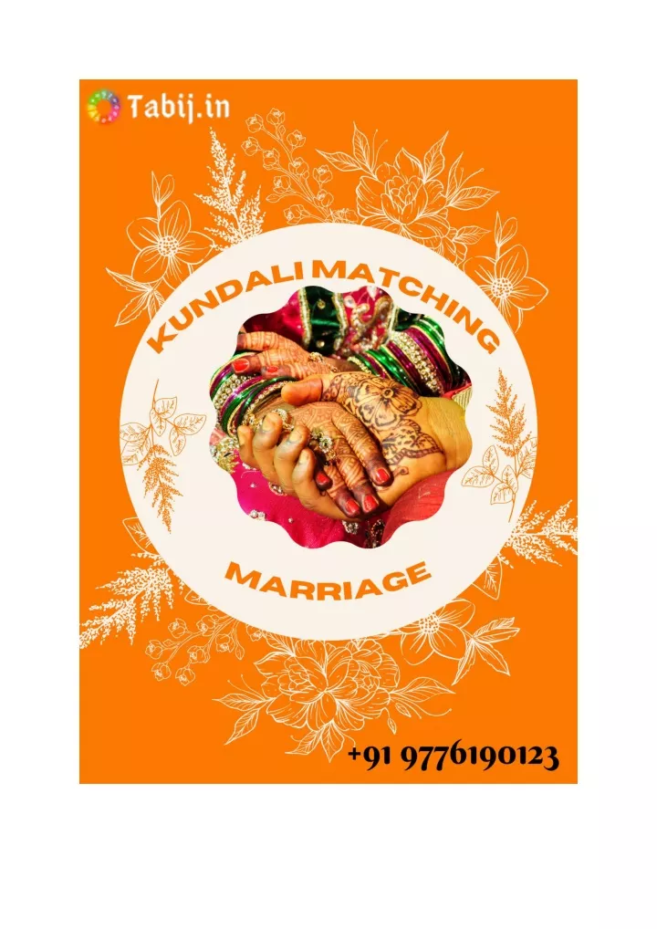 Ppt Types Of Kundali Matching And There Uses In The Indian Marriage