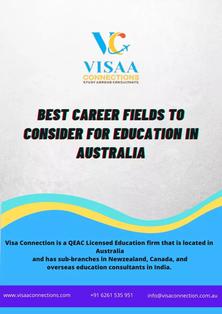 PPT Best Growing Career Fields To Consider For Education In Australia