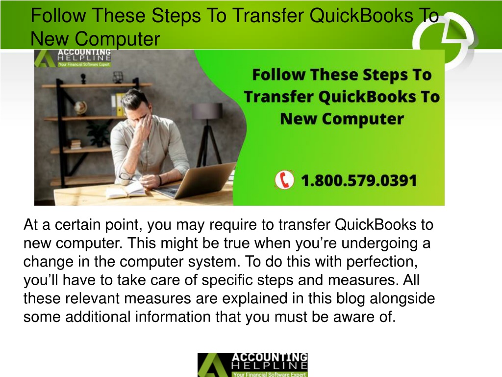 PPT - Verify Method To Transfer QuickBooks To New Computer PowerPoint ...