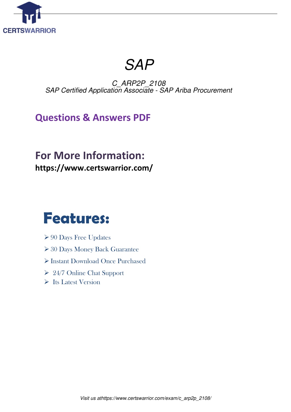 C-ARP2P-2108 Exam Pattern