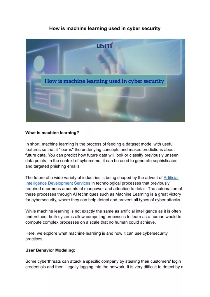 PPT How Is Machine Learning Used In Cyber Security PowerPoint PPT How Is Machine Learning Used In Cyber Security PowerPoint