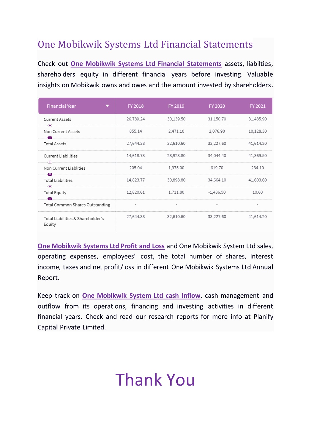 PPT - Update On One Mobikwik Systems Ltd Annual Report PowerPoint ...