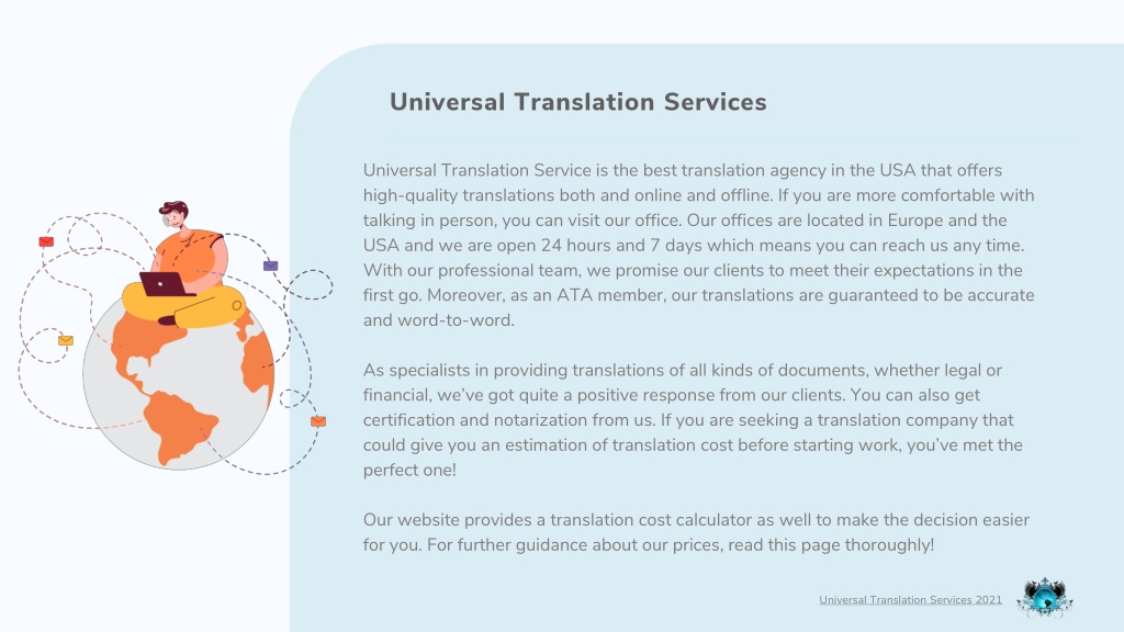 PPT - Universal Translation Services PowerPoint Presentation, Free ...