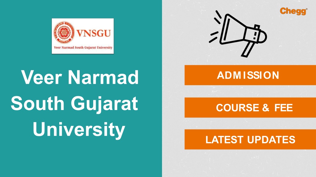 PPT - Veer Narmad South Gujarat University - [VNSGU], Surat PowerPoint ...