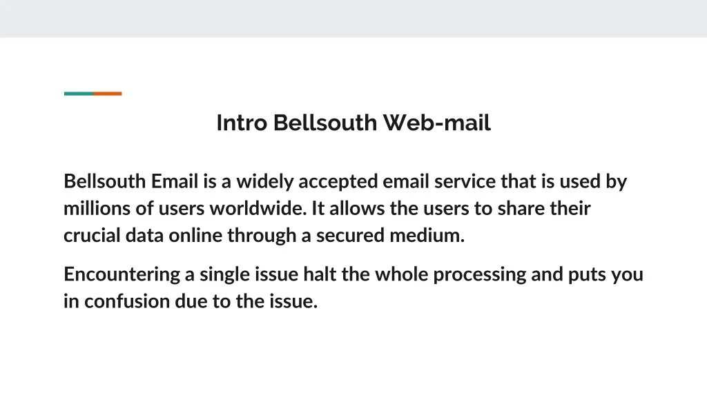 PPT Why to Contact Bellsouth Customer Service PowerPoint Presentation