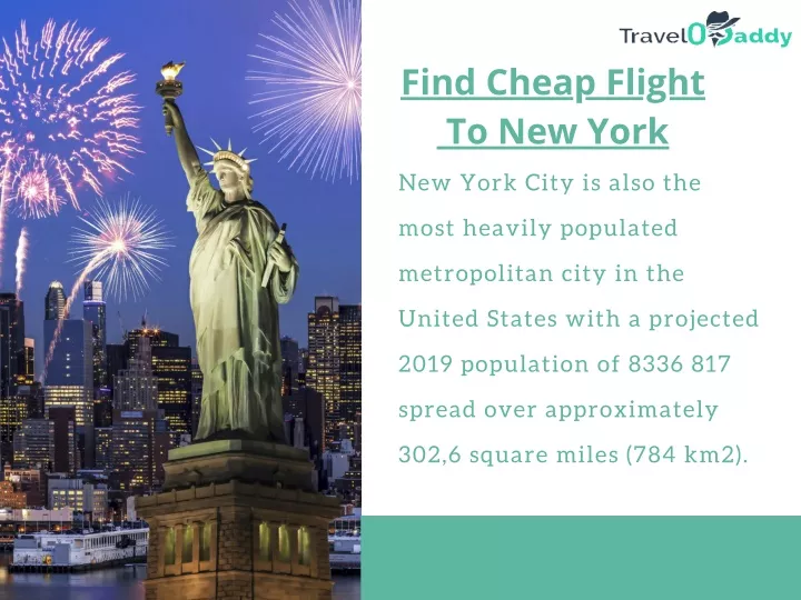 PPT Find Cheap Flight To New York PowerPoint Presentation, free