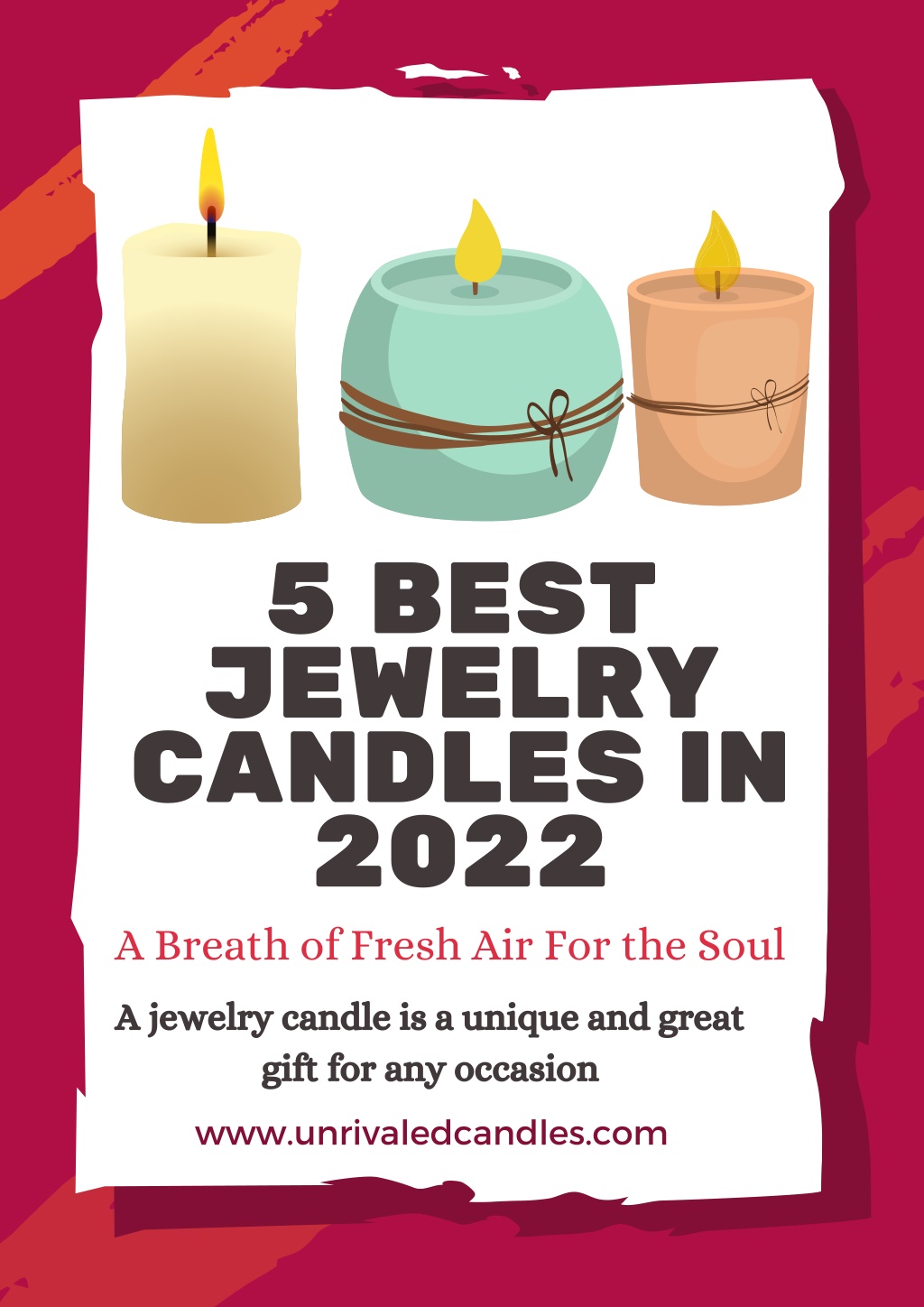 Best jewelry sale candles