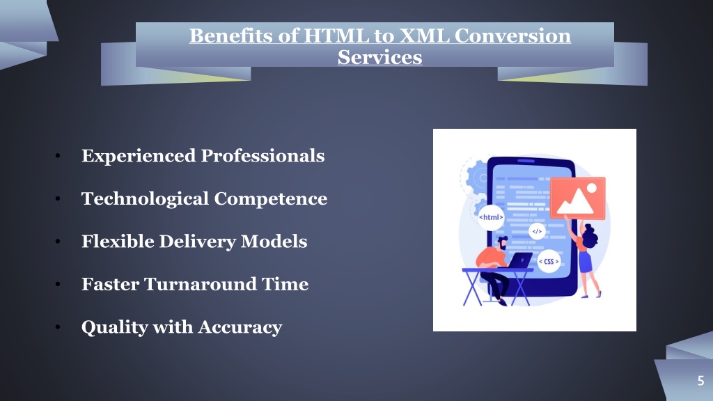 Ppt Ensure Excellence With Professional Html To Xml Conversion Services Powerpoint 6936