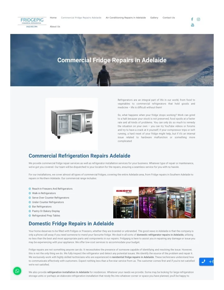 PPT fridgepig commercial refrigeration PowerPoint Presentation, free