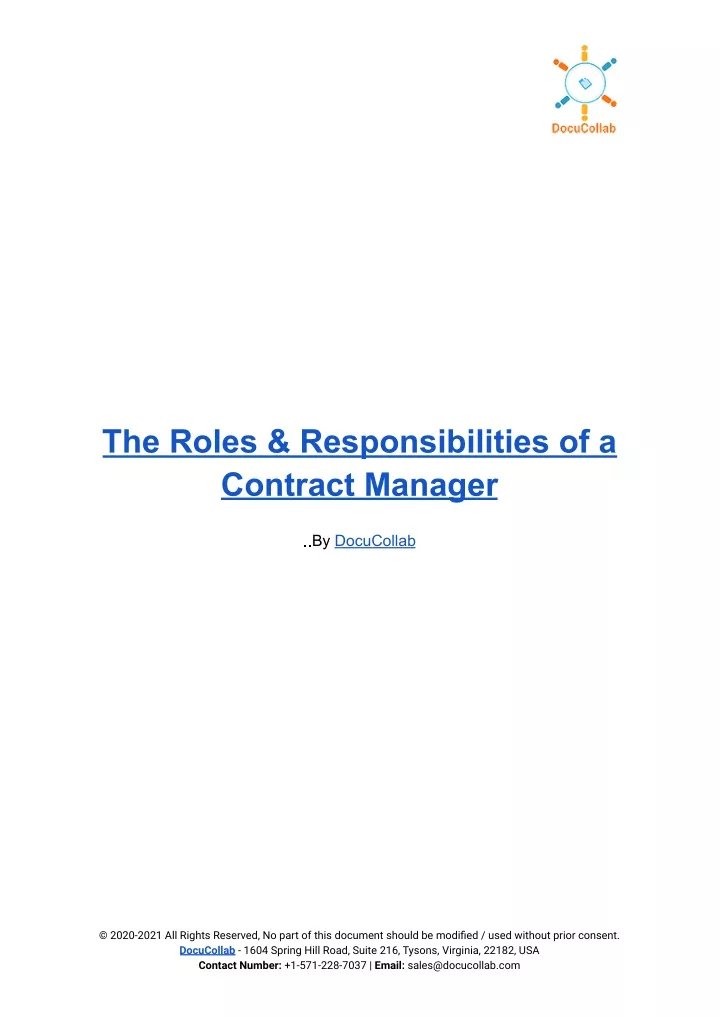 ppt-the-roles-responsibilities-of-a-contract-manager-powerpoint