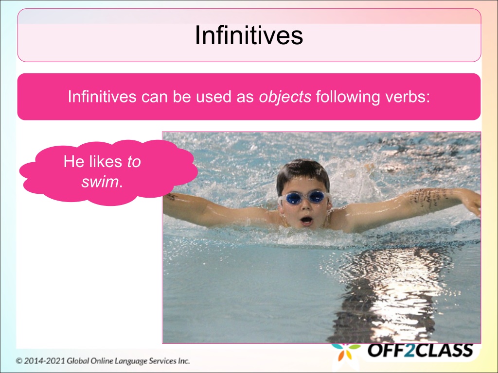 PPT - Teaching Infinitives: A Free Introductory ESL Lesson Plan ...