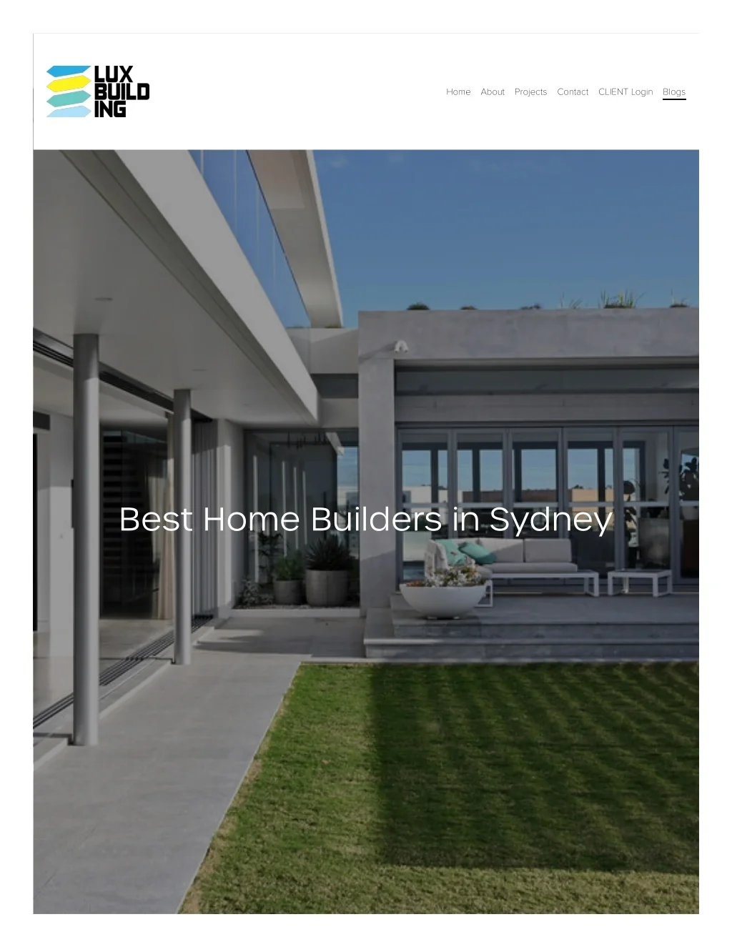 PPT Best Home Builders In Sydney PowerPoint Presentation, free