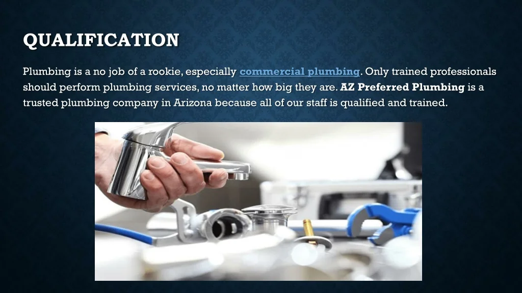 PPT 5 Tips to Choose the Best Commercial Plumbing Company PowerPoint