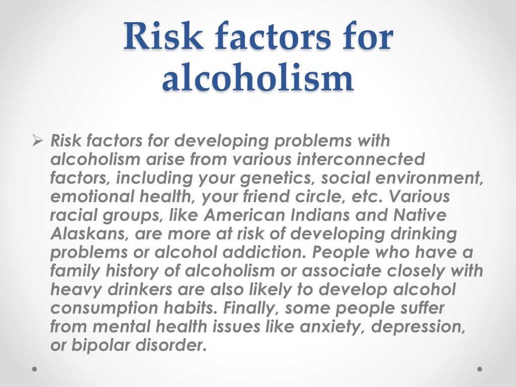 Ppt Understanding Alcoholism Effects Of Alcohol On Health Powerpoint Presentation Id 10881733