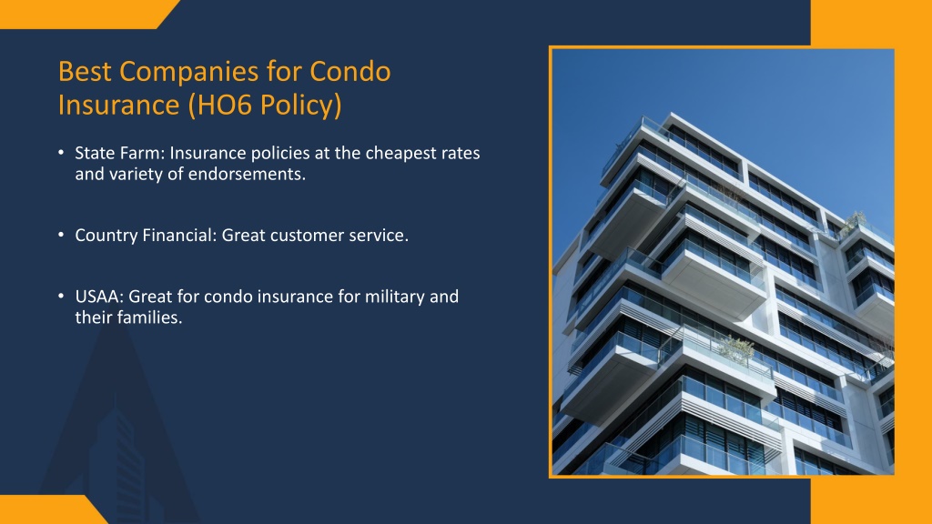 PPT Basics of Condo Insurance (HO6 Policy) PDF PowerPoint