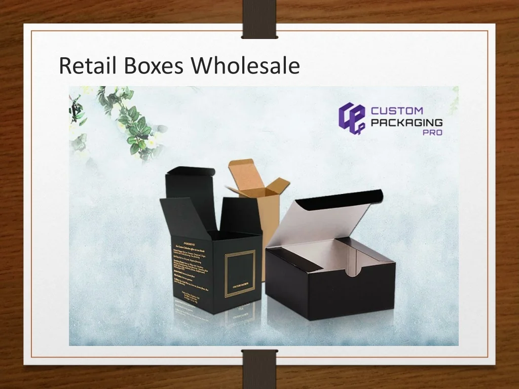 PPT Retail Packaging Boxes PowerPoint Presentation, free download
