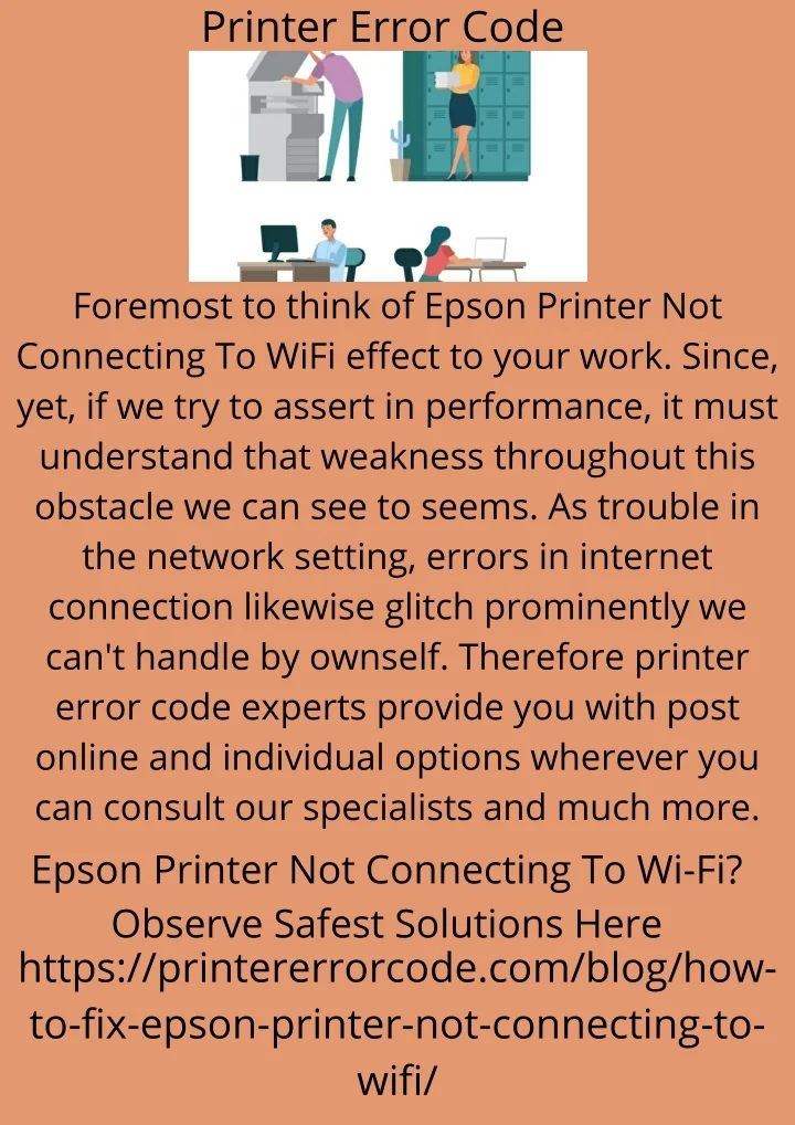 PPT Epson Printer Not Connecting To Wi Fi Observe Safest Solutions Here PowerPoint Ppt epson printer not connecting to wi fi observe safest solutions here powerpoint