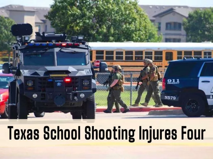 texas school shooting injures four n.