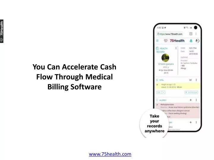 you can accelerate cash flow through medical n.