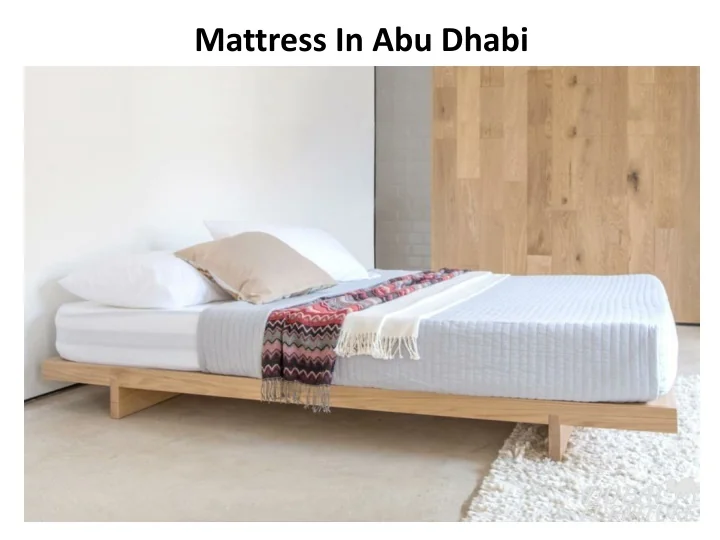 PPT Mattress In Abu Dhabi PowerPoint Presentation, free download ID