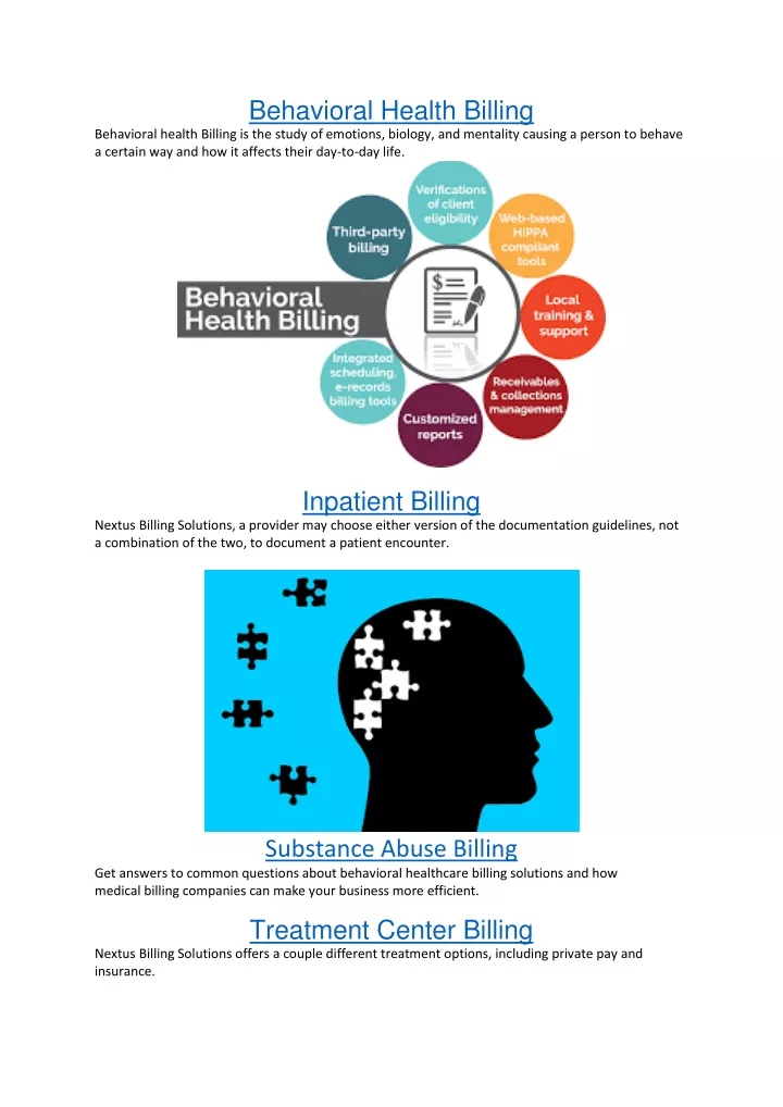 PPT - Behavioral Health Billing PowerPoint Presentation, Free Download ...