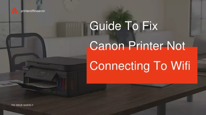 Ppt Guide To Fix Canon Printer Not Connecting To Wifi Powerpoint Presentation Id10889258 6086