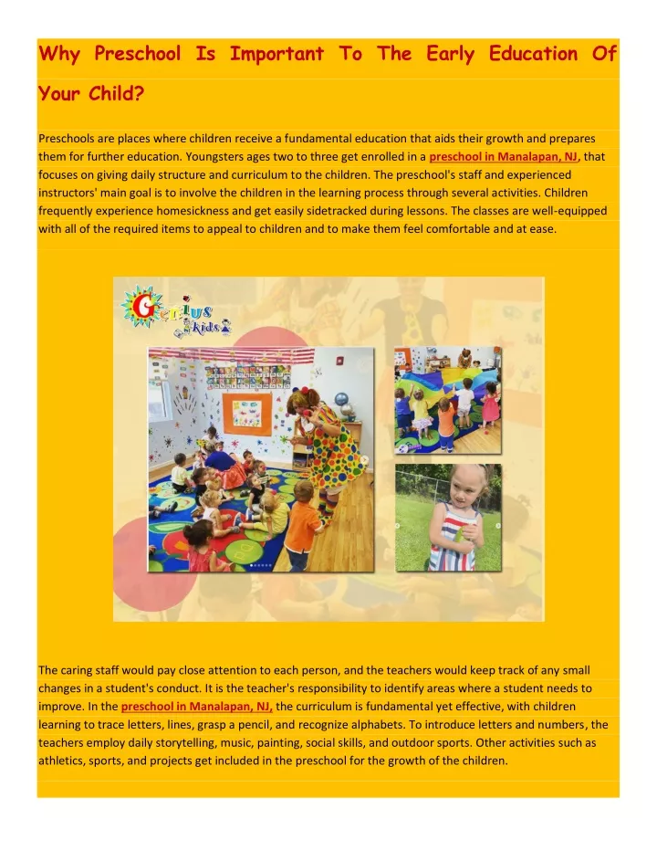 ppt-why-preschool-is-important-to-the-early-education-of-your-child