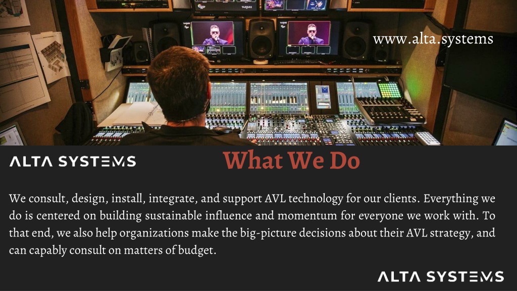 PPT - High-End Audio Visual Support USA PowerPoint Presentation, free ...